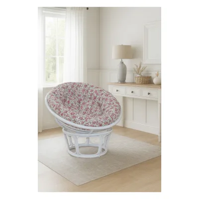 möbel direkt online Papasansessel, Durchmesser 100 cm Sessel mit Kissen