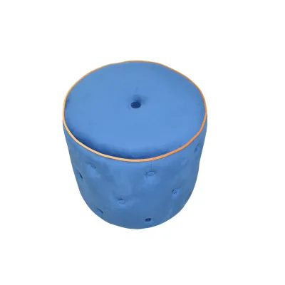 möbel direkt online Sitzpouf Madagaskar blau