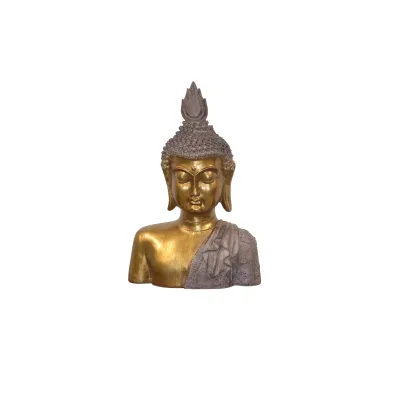 möbel direkt online Standdekoration Buddhakopf I gold