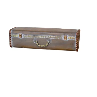 möbel direkt online Wandkonsole Koffer beige/goldfarben