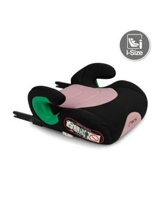 MoMi VENKO I-SIZE Kindersitzerhöhung für Kinder bis 36 kg in Pink