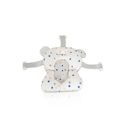 Moni Baby-Badekissen Sea Stars HA-B48, Badeauflage, Kunststoff Clips, ab Geburt bunt
