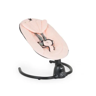 Moni Babywippe Clarissa elektrisch Moskitonetz Fernbedienung Musikfunktion Timer pink