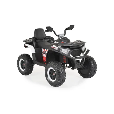 Moni Kinder Elektro-Buggy Cool NEL-007, EVA-Reifen, Scheinwerfer, Musikfunktion weiß