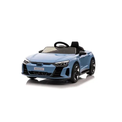 Moni Kinder Elektroauto Audi RS E-Tron GT 6888 Fernbedienung EVA-Räder, Mp3, USB blau
