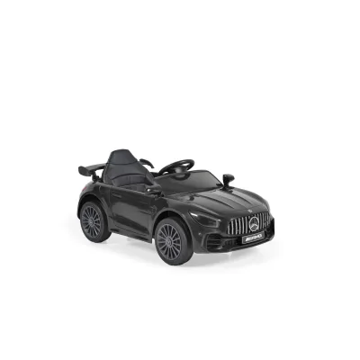 Moni Kinder Elektroauto Mercedes AMG GTR EVA-Reifen, Musikeffekte, Fernbedienung schwarz