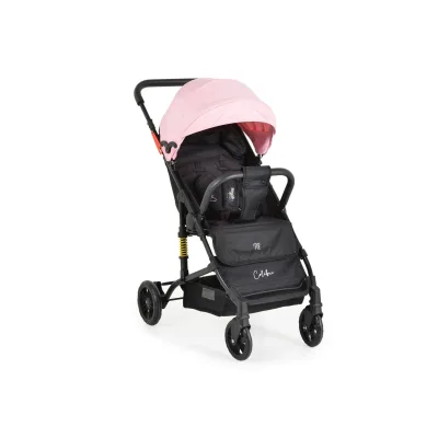 Moni Kinderwagen Buggy Colibri, faltbar, verstellbar, 5-Punkt-Gurt, ab 6 Monaten rosa