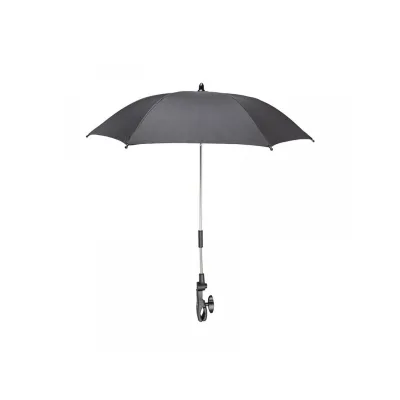 Moni Kinderwagenschirm, Sonnenschirm, universal, Durchmesser 80 cm, UV-Schutz schwarz