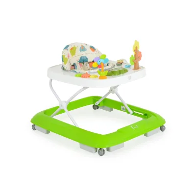 Moni Lauflernhilfe Forest Lieder Lichter Spielcenter Räder faltbar Stopper 12 kg grün