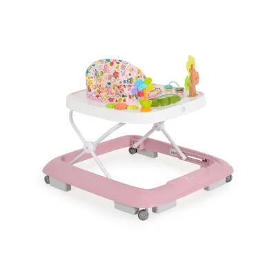 Moni Lauflernhilfe Forest Lieder Lichter Spielcenter Räder faltbar Stopper 12 kg rosa