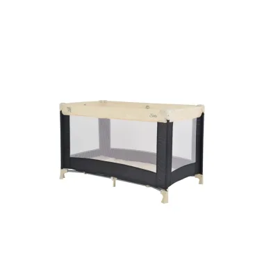 Moni Reisebett, Laufstall Solo Faltmatratze, Aufbewahrungstasche, faltbar beige