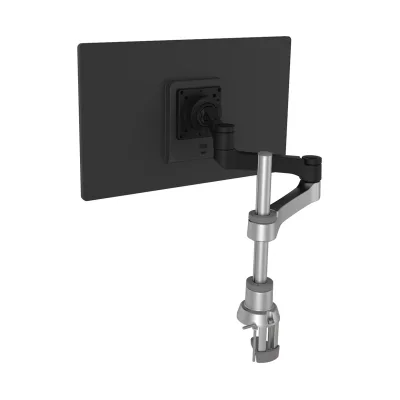 Monitorhalterung R-Go Zepher, verstellbarer Einzelmonitorarm, 100% Zirkular, bis 8 kg Tragkraft, schwarz