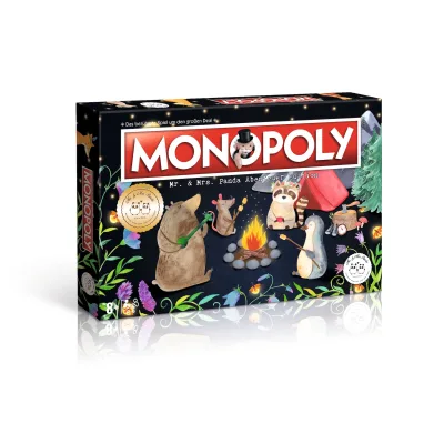 Monopoly Mr. und Mrs. Panda Gesellschaftsspiel Brettspiel Spiel