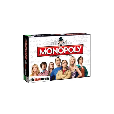 Monopoly The Big Bang Theory TBBT Gesellschaftsspiel Brettspiel Spiel Deutsch