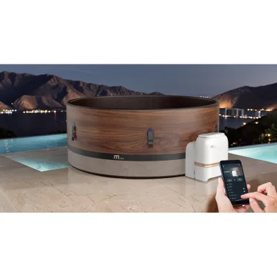 MSpa Whirlpool DUET Eco 2026 - 6 Pers. - Wifi, UVC+, 138 Luftdüsen - XXL - Ø173cm