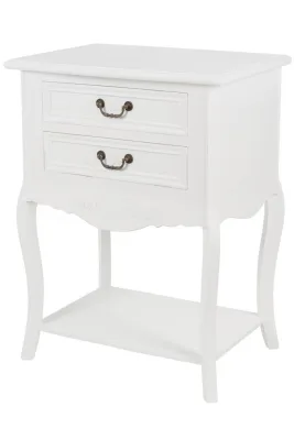 My Flair Beistelltisch "Elegance", weiß - FSC