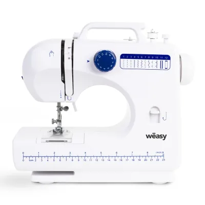 Wëasy SW45 Nähmaschine / 12 programmierte Nähmuster /  Automatische Aufspulung
