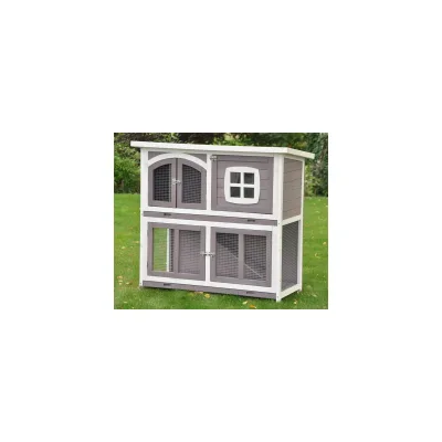 Nanook Hasenstall XL Murmel taupe / weiss