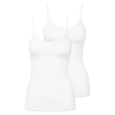 Comfort Spaghetti-Top Damen Unterhemd