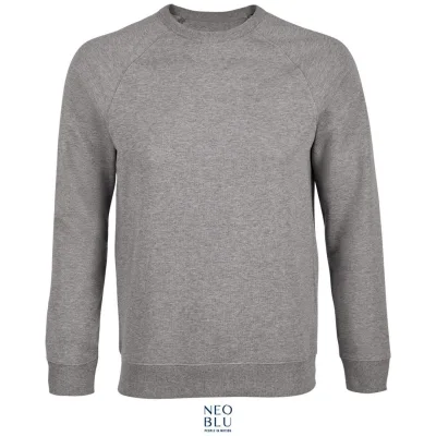 NEOBLU Cotton Classics-24.3194 Herren Raglan Sweater Gr. 4XL grey melange