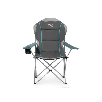NILS NC3080 Campingstuhl – Klappbarer Outdoor-Stuhl Angelstuhl mit Tra