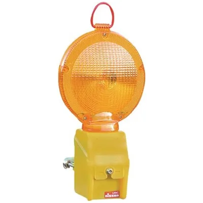 Nissen & Volk Nissen Baustellenwarnleuchte MonoLight LED gelb Leuchtenkopf drehb.