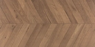 Nordic Feinsteinzeug Wand- und Bodenfliese, Braun, Fischgrät, Holz Parkett Optik
