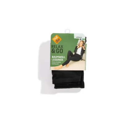 Nur Die Baumwoll Leggings - schwarz Gr.