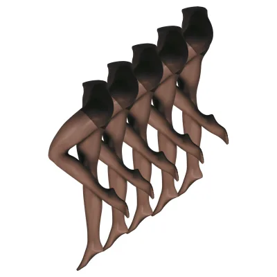 NUR DIE Damen Feinstrumpfhose Goodbye Laufmaschen 20 DEN 5