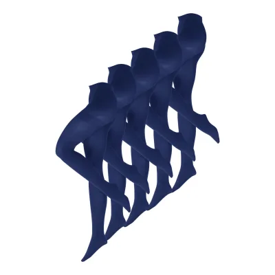 NUR DIE Damen Feinstrumpfhose Ultra-Blickdicht 80 DEN 5