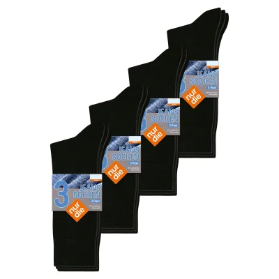 NUR DIE Herren Freizeitsocken Jeans Socken 12er Pack