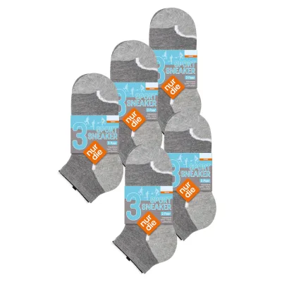 NUR DIE Herren Sneakersocken Sport und Alltag 15