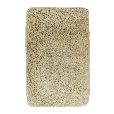 NYVI Badematte NYVISpa Lasalle  - Badezimmerteppich - Rutschfest, Saugfähig, Schnell Trocknend, Fußbodenheizung geeignet, Waschbar, Weich Farbe:Beige;Größe:Badematte 70x120 cm