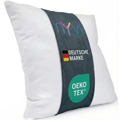 NYVI Kopfkissen NYVICloud - Schlafkissen Kissenfüllung - waschbar, für Allergiker geeignet, OEKO-TEX - Bettkissen für alle Schlaftypen - Auch als Dekokissen nutzbar Größe:80x80 cm;Anzahl:1