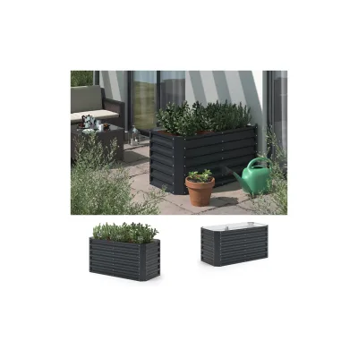 OK-Living Hochbeet Anthrazit 120x60x60 cm
