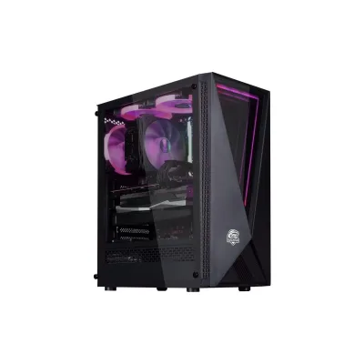 ONE GAMING Gaming PC IR063 - RX 9060 - Core i3-12100F - 480 GB NVMe - 16GB RAM - Windows 11
