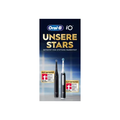 Oral-B iO Series 3 Elektrische Zahnbürste/Electric Toothbrush, 3 Putzmodi für Zahnpflege, Magnet-Technologie, TESTSIEGER Stiftung Warentest (12/2024), Blush Pink