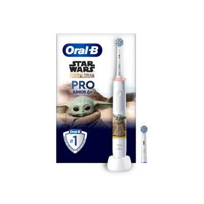 Oral-B Junior Pro Star Wars Mandalorian Elektrische Kinderzahnbürste