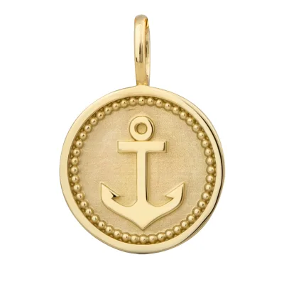Orolino Anhänger Gold 375 mit Anker-Motiv