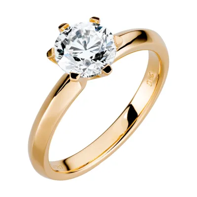 Orolino Ring Gold 750 mit natürlichem Brillant 1,50ct.