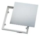 Otto Klein GmbH & Co.KG Fliesenrahmen PVC grau 400 x 600