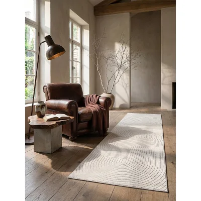 Outdoor-Läufer Wetterfest Creme 80x150 cm - MEZEN   Kadima Design