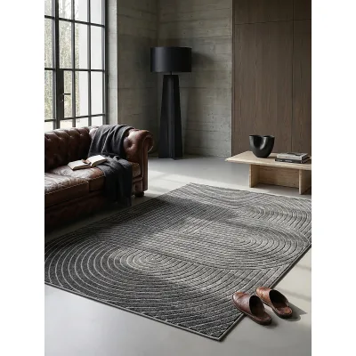 Outdoor-Teppich Wetterfest Anthrazit 200x280 cm - MEZEN   Kadima