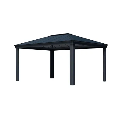 Palram - Canopia   Dallas 4.3 X 4.9 Gartenpavillon, anthrazit