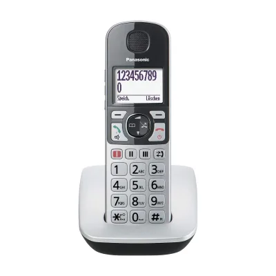 Panasonic KX-TGE 510GS silber Schnurloses Telefon