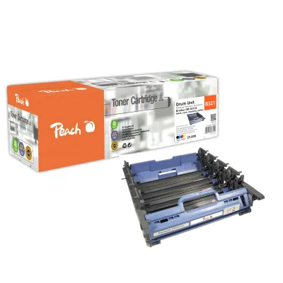 Peach B321 CL Trommeleinheiten col ersetzt Brother DR-321CL für z.B. Brother DCPL 8400 CDN, Brother DCPL 8450 CDW, Brother HLL 8250 CDN (wiederaufbereitet)