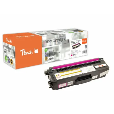 Peach B325 m Toner ma ersetzt Brother TN-325m für z.B. Brother DCP -9055 CDN, Brother DCP -9270 CDN, Brother HL -4100, Brother HL -4140 CN (wiederaufbereitet)