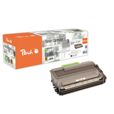 Peach B3520  Toner XL bk ersetzt Brother TN-3520 für z.B. Brother HLL 6400 DW, Brother HLL 6400 DWT, Brother HLL 6400 DWTT, Brother MFCL 6900 DW (wiederaufbereitet)