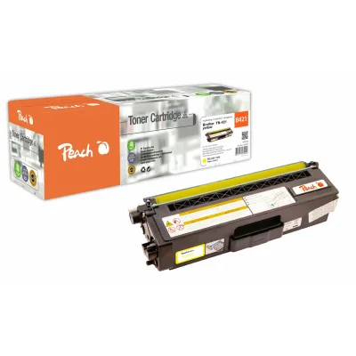 Peach B421 Y Toner ye ersetzt Brother TN-421Y für z.B. Brother DCPL 8410 CDW, Brother MFCL 8690 CDW, Brother DCPL 8410 CDN, Brother HLL 8260 CDW (wiederaufbereitet)