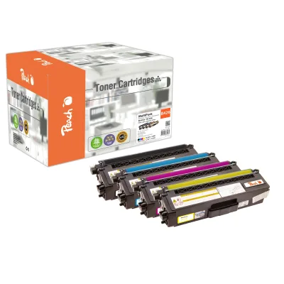 Peach B426  4 Toner XL (bk, c/m/y) ersetzt Brother TN-426 für z.B. Brother HLL 8360 CDW, Brother MFCL 8900 CDW (wiederaufbereitet)